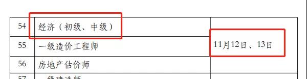 官方！2022中级经济师考试时间确定推迟！