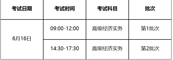 山东省2024年度全国高级经济专业技术资格考试考务工作安排